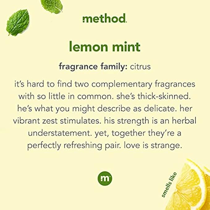 Method FOAMING HAND WASH, LEMON MINT, 10 OUNCE - Image 3